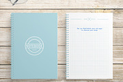 A5 Notebook Mockups, a Books & Magazine Mockup by ItemBridge (Thumbnail 3 of 3)