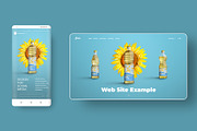 Mockup Plastic Sunflower Oil Bottles, a Packaging Mockup by Grow Design Craft Studio (Thumbnail 11 of 11)