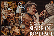 12 Spark of Romance Photoshop Action, an Action Add-On by Hue Palettte Studio (Thumbnail 1 of 9)