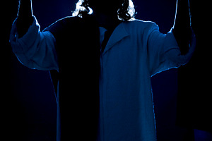 Jesus christ holding the prayer stock photo containing catholic and communion