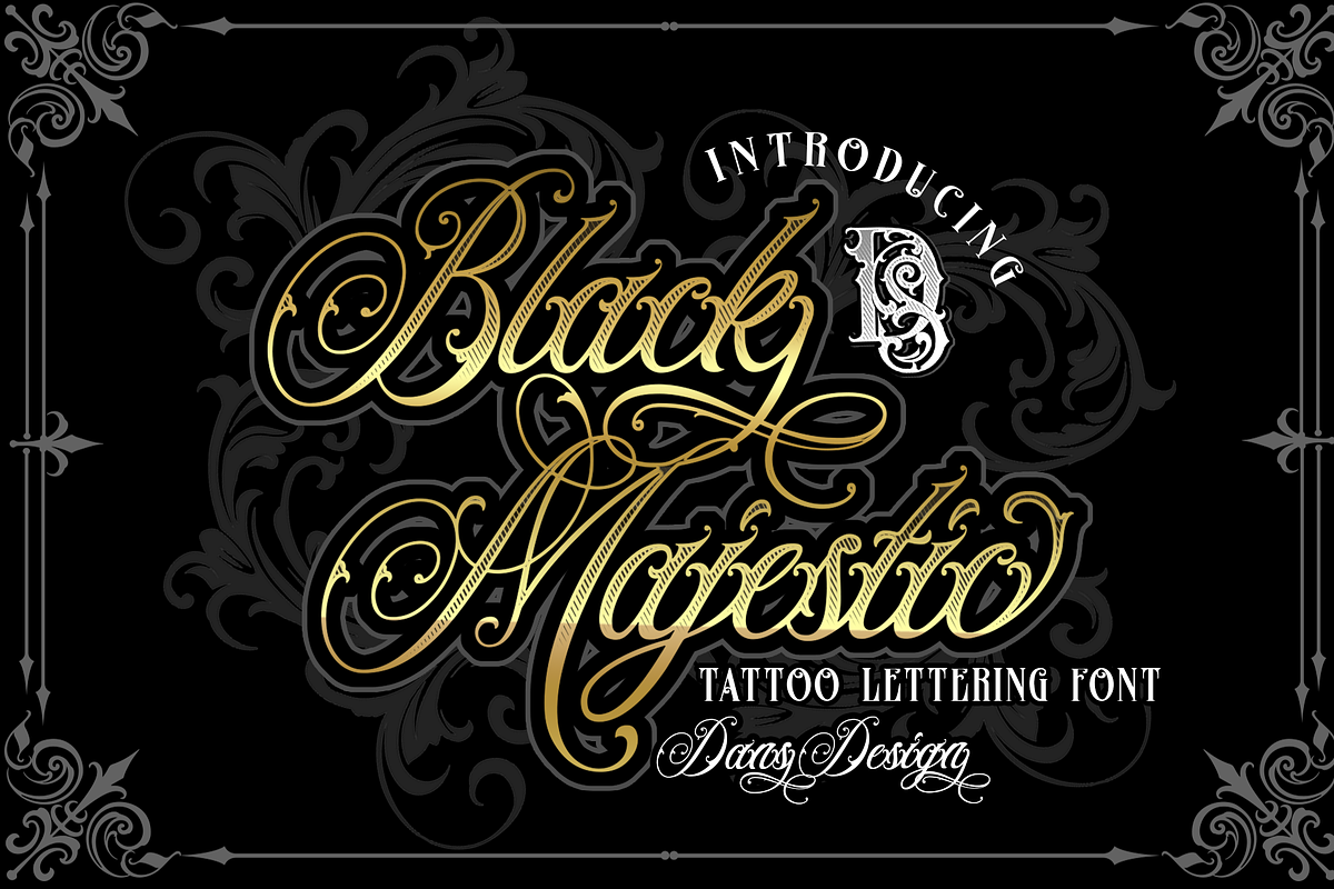 Blackletter Font Bundle #2, a Blackletter Font by dansdesign (Photo 2 of 10)