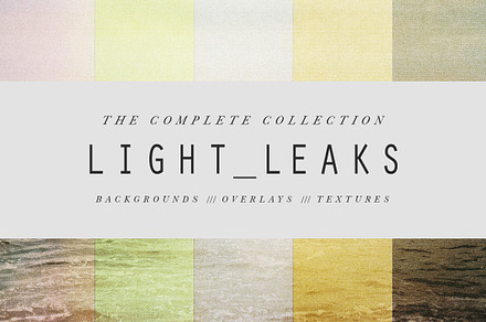Light Leaks Bundle | 50 Images, an Abstract Photo by Melanie Helena