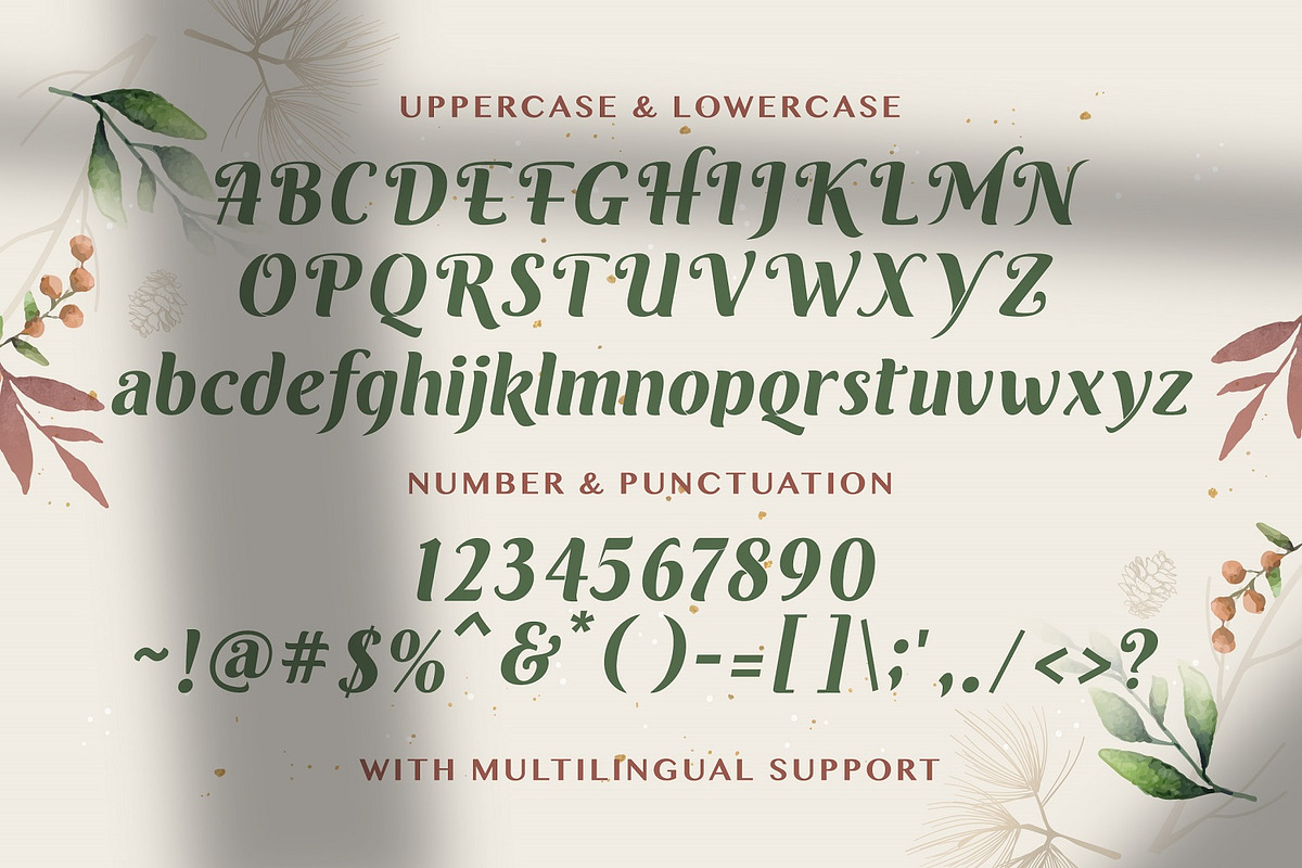 Roshinta - Decorative Display Font, a Sans Serif Font by StringLabs (Photo 10 of 10)