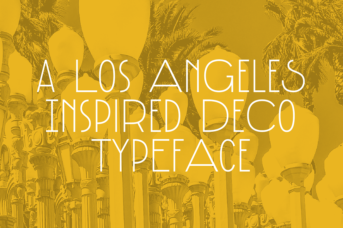 Wilshire Blvd Typeface, a Sans Serif Font by Wonder and Wander (Photo 2 of 5)