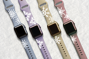 Snowflake Procreate Stamp Brushes, a Brush Add-On by HalieKStudio (Thumbnail 9 of 9)