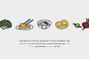 Food Mood: 160 Tasty Doodles, a Food Illustration by Veyla (Thumbnail 4 of 14)