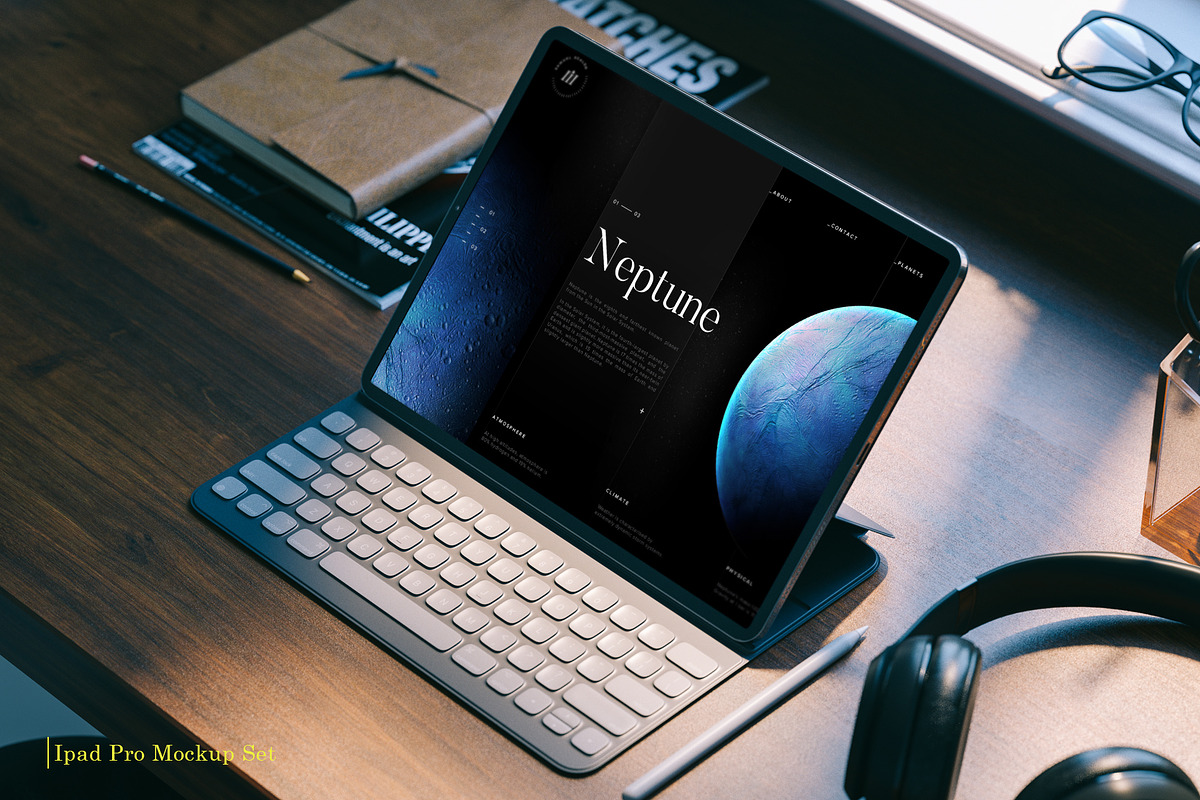 iPad Pro Mockup Set, an iPad Mockup by Best Pixels™ (Photo 6 of 9)