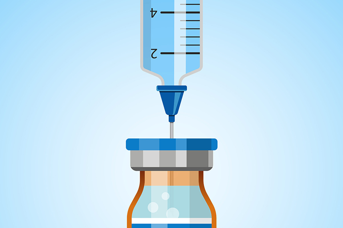 Covid-19 coronavirus vaccine syringe, a Healthcare Illustration by TAlex (Photo 6 of 7)