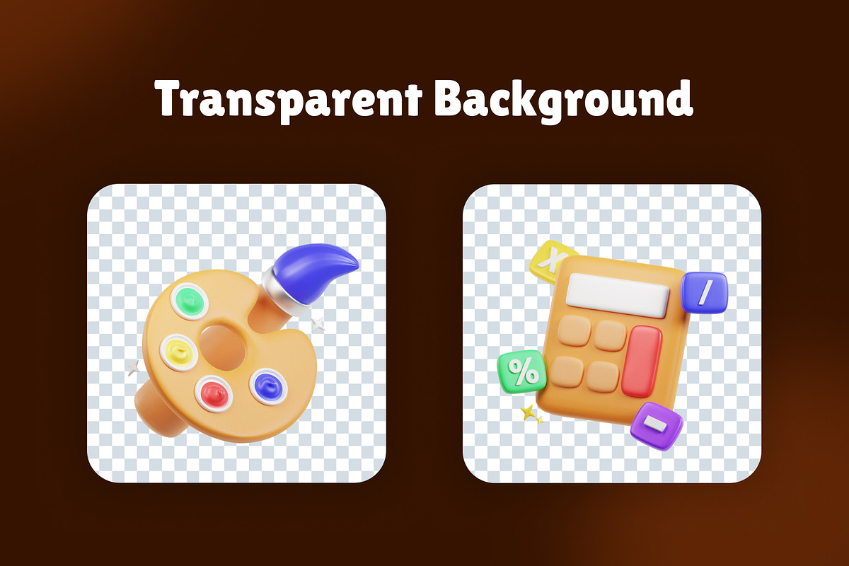 Education 3D Icons Set, an Object 3D Model by Karacis Studio (Photo 3 of 6)
