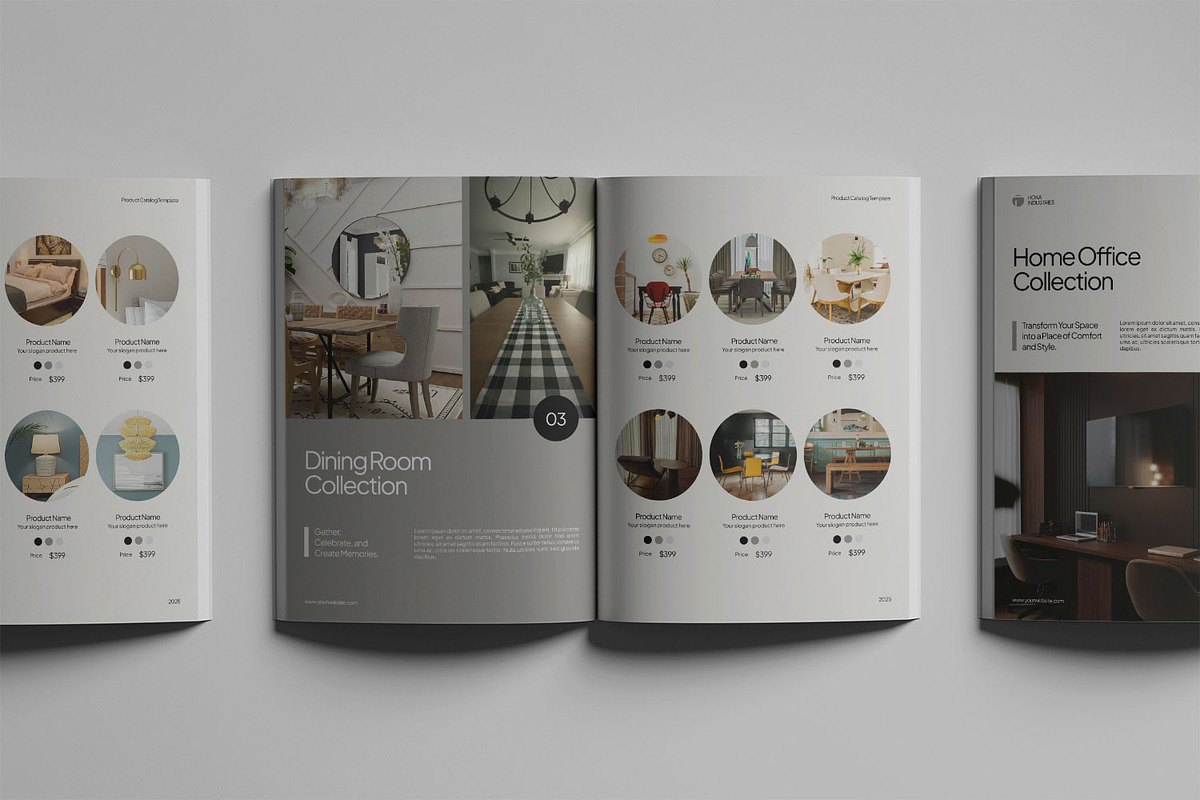 Furniture Product Catalog, a Magazine Template by Haps Space (Photo 4 of 8)