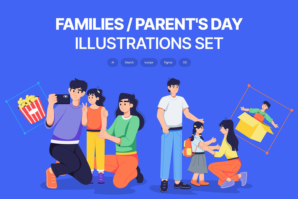 Families and Parents Day, a Person Illustration by Prosymbols (Photo 1 of 10)