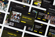 Bicycle Sports Club PowerPoint, a Presentation Template by SquidPixey (Thumbnail 4 of 6)