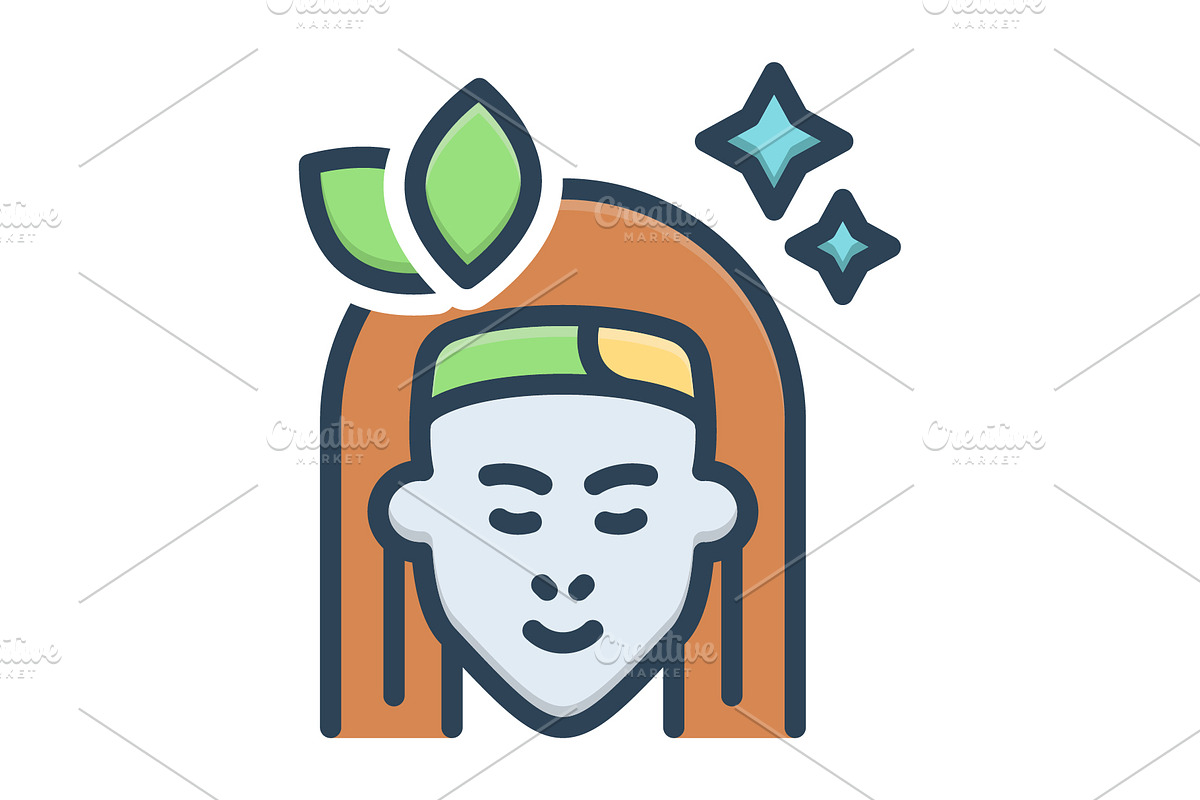 Beauty fineness color icon, a Duotone Icon by Creative priyanka