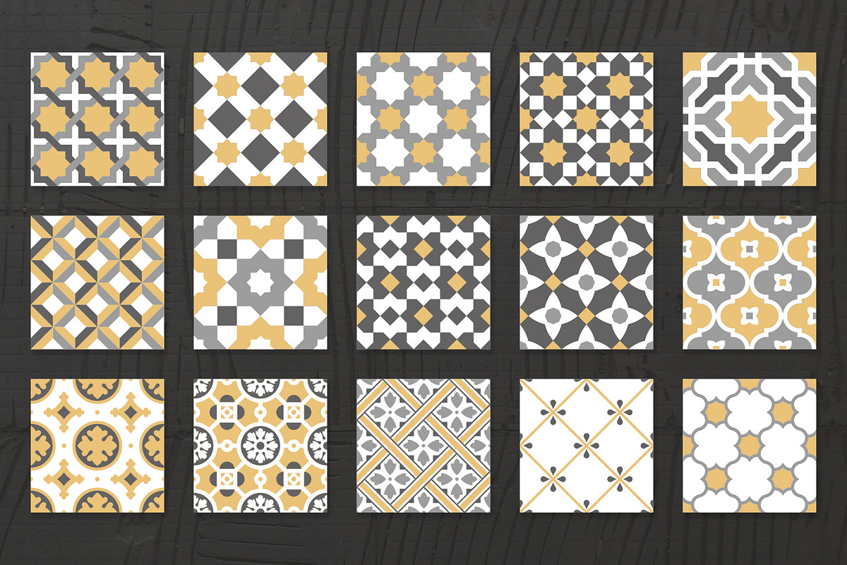 Pattern tile. Seamless. Vector., a Pattern Graphic by VyacheslavKolb (Photo 6 of 8)