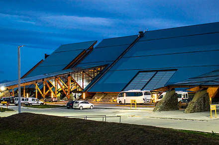 Malvinas argentinas ushuaia international airport, an Architecture Photo by DanFLCreativo