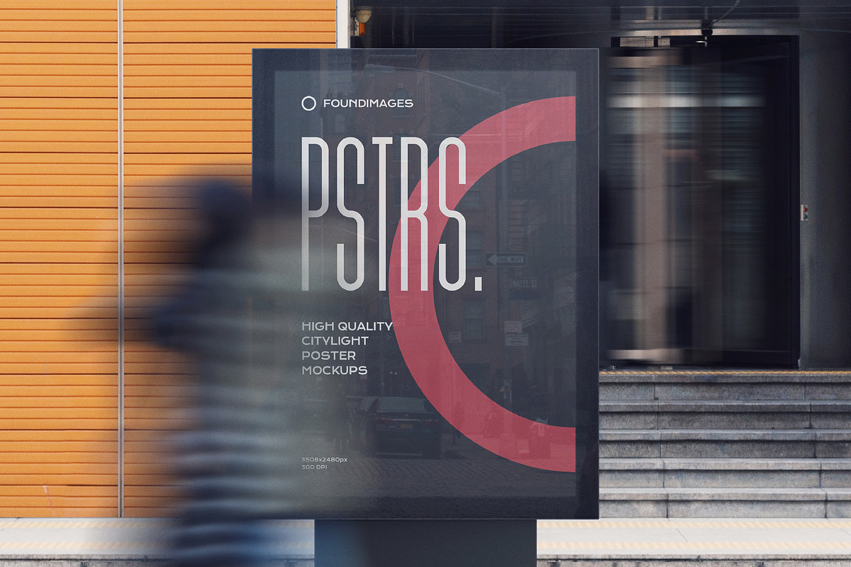 Poster outdoor indoor mockup bundle, an Advertising Mockup by FoundImages (Photo 41 of 64)