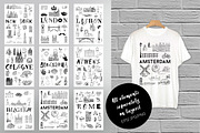 Collection of 9 cities, an Illustration by Tatiana Davidova (Thumbnail 3 of 3)