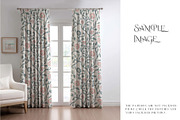 Pinch & Pencil Pleat Curtains Mockup, a Product Mockup by mock-ups (Thumbnail 4 of 12)
