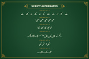 Brown Hunter Victorian Set, a Serif Font by alit design (Thumbnail 17 of 32)