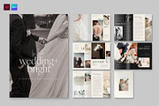 Wedding Day Magazine Template, a Brochure Template by BrandPacks (Thumbnail 1 of 5)