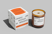 Candle Jar Mockup, a Packaging Mockup by Brand Earth (Thumbnail 4 of 4)