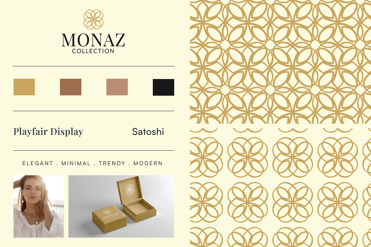 Jewelry Logo Design Kit, a Branding & Logo Template by Memona Designz