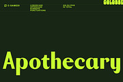 c-samedi display typeface, a Sans Serif Font by Colosse Foundry (Thumbnail 4 of 6)