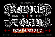 Gryphire Black Typeface, a Blackletter Font by alit design (Thumbnail 9 of 20)