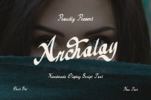 Archoloy - Script Font