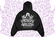 Cursed Obscure Death Metal Font, a Blackletter Font by Fonday Studio (Thumbnail 7 of 19)