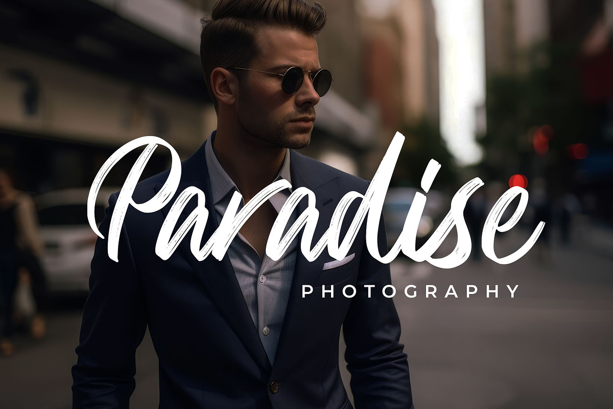 Hesmony Modern Brush Script Font, a Script Font by RantautypeStudio (Photo 5 of 15)