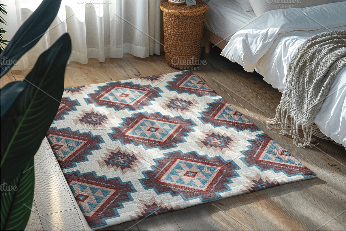 Vintage Native American Pattern, a Pattern Graphic by PPEthnicDecorPattern (Photo 4 of 9)
