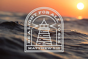 Scripture Badges Vector Collection, a Graphic by Flying Free Design (Thumbnail 5 of 6)