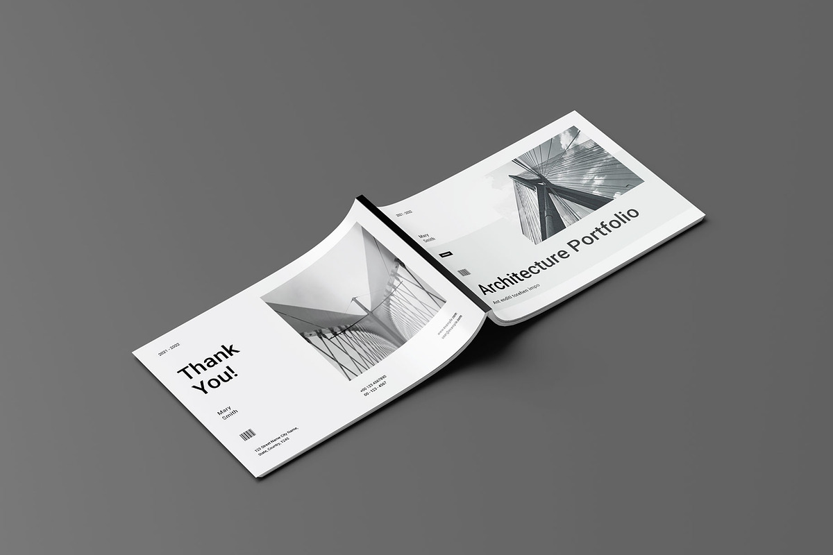 Architecture Portfolio Landscape, a Brochure Template by Seeing-art (Photo 9 of 10)