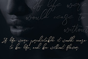 Midnight Brush & SVG Font, a Script Font by Cruzine (Thumbnail 13 of 19)