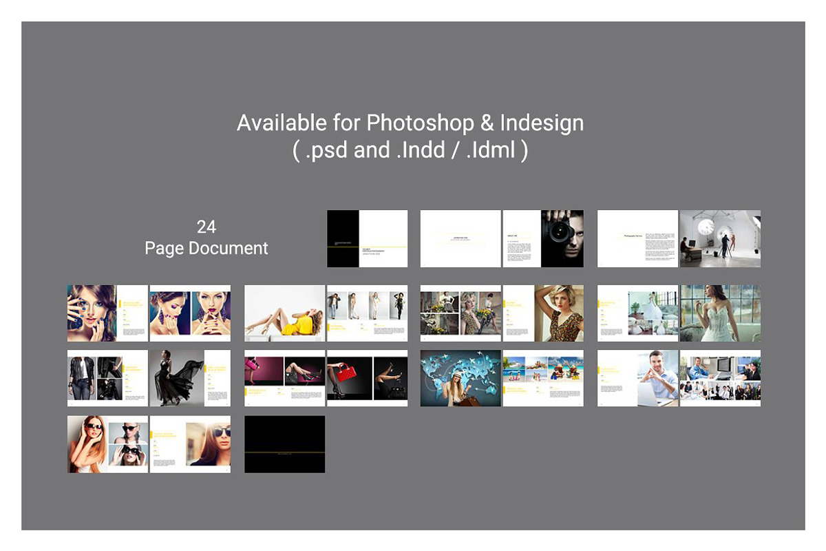 Photography Portfolio BUNDLE, a Brochure Template by adekfotografia (Photo 25 of 27)