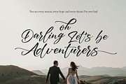 Austria Script (40% Off Summer Sale), a Script Font by Debut Studio (Thumbnail 7 of 10)