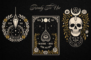 Occult Samhain & Halloween Seance, a Seasonal Illustration by Christine Krahl (Thumbnail 8 of 9)
