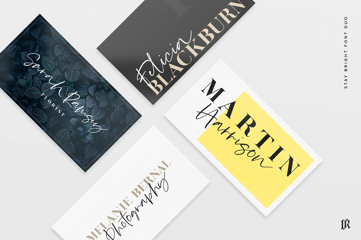 Stay Bright Font Duo preview 5
