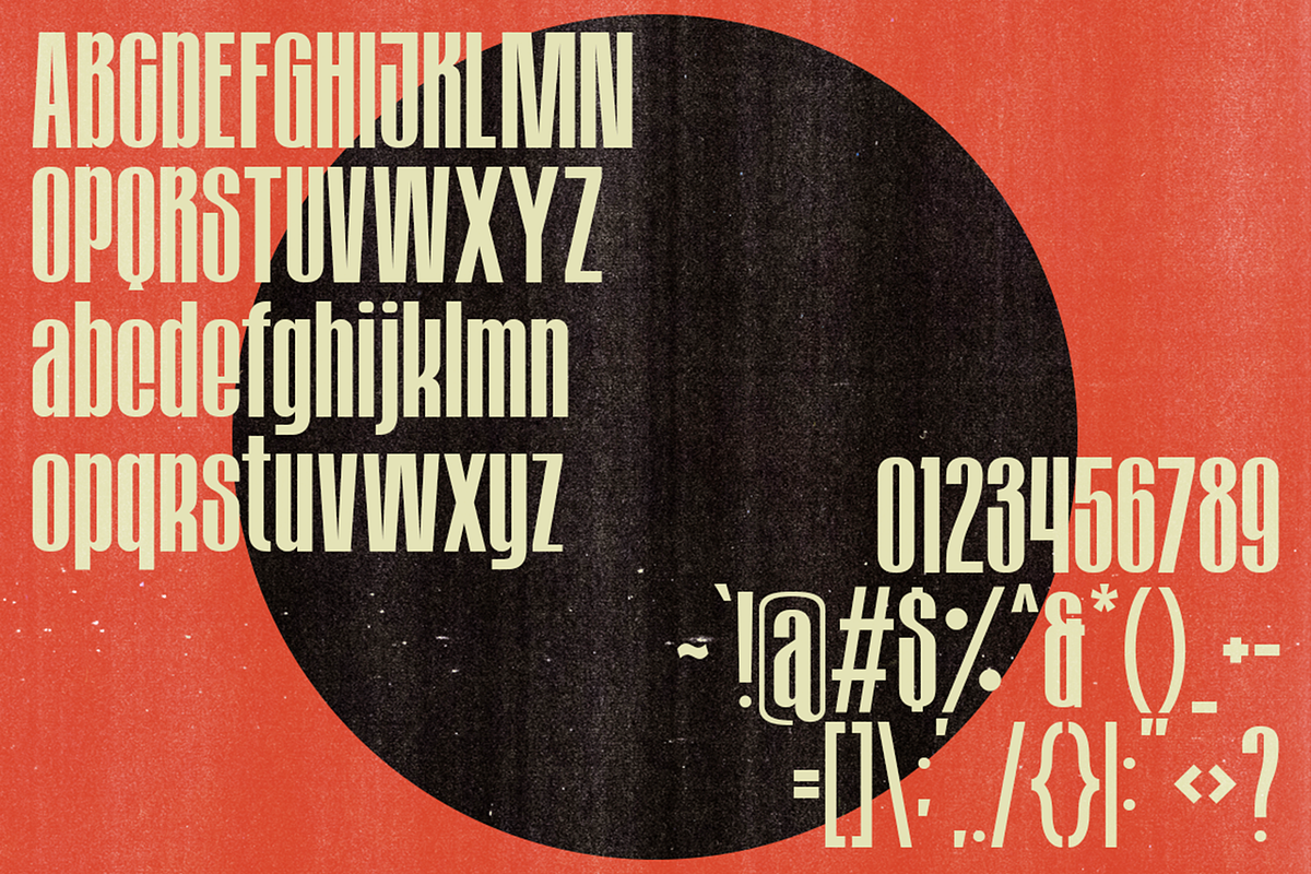 Portrein - Bold Condensed Fonts, a Sans Serif Font by Konstantine Studio (Photo 4 of 4)