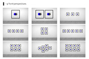 Art Gallery Mock-up, a Print Template by Madbiologist (Thumbnail 4 of 5)