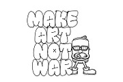 Shofly - Throw up Graffiti, a Blackletter Font by Ridha-38.lineart (Thumbnail 8 of 10)