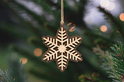 Snowflake SVG Bundle Ornaments Vol 2, an Object Graphic by Seaquint (Thumbnail 6 of 8)