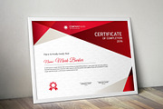 Certificate Word | PSD | AI, a Stationery Template by Curve Design (Thumbnail 1 of 4)