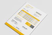 Clean docx Word corporate invoice, a Stationery Template by Inkpower (Thumbnail 2 of 6)