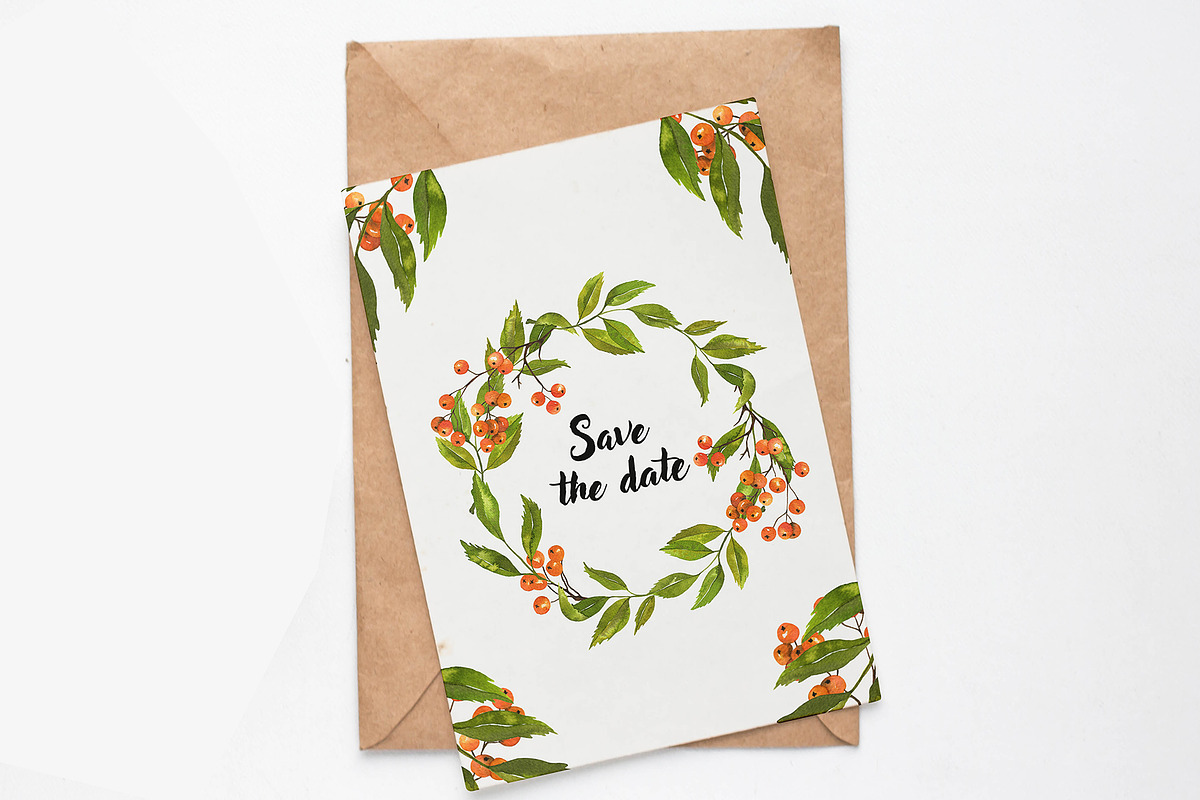 Rowan. Watercolor collection, a Decorative Illustration by Maria's little shop (Photo 7 of 8)