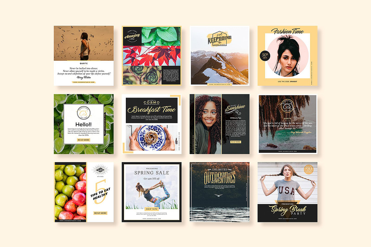 Brandit Social Media Pack, a Social Media Template by MahmoudWally (Photo 2 of 8)