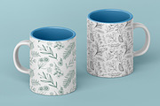Hand Drawn Line Art Leaves, a Decorative Illustration by Digital Studio (Thumbnail 8 of 9)