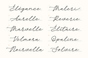 Serafiona Maleri Elegant Handwritten, a Script Font by Letterena Studios Script (Thumbnail 5 of 15)