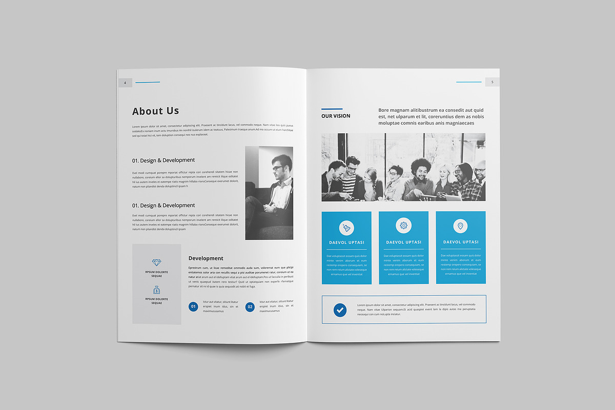 Company Profile, a Brochure Template by Tanber Hossen (Photo 4 of 14)